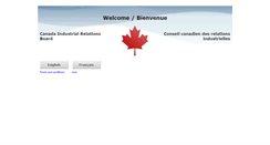 Desktop Screenshot of cirb-ccri.gc.ca